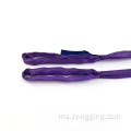 12T Polyester Round Webbing Sling untuk mengangkat
